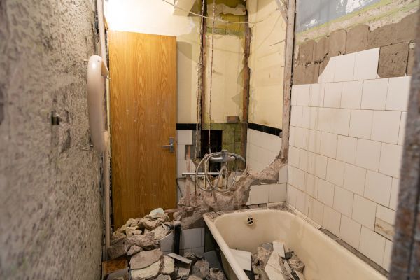 Shower Tile Demolition in Kalispell